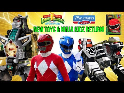 More Toys! New Tigerzord Announced, New Dragonzord Release Info, New Helmets, & Ninja Kidz Are Back!