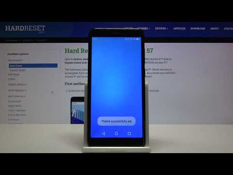 How to Change Device Theme on Archos Access 57 – Install New Theme