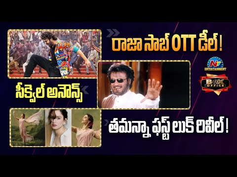Box Office | The Raja Saab Movie OTT Deal Update | Rajinikanth's Narasimha Sequel Announce | @NTVENT