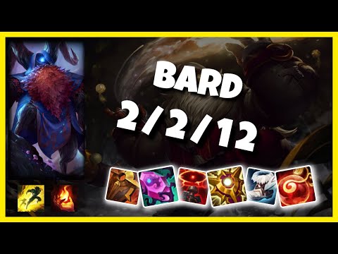 Bard vs Seraphine EU Challenger SUPPORT (2/2/12) - v11.1