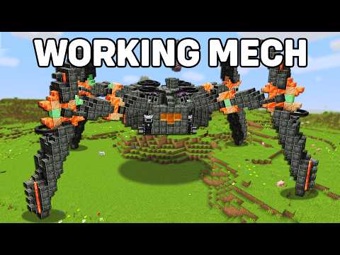 I Made a Working Spider Mech with Create!