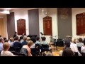 Jordan performing Hallelujah 