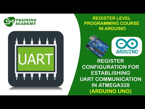 Register Configuration for UART Communication in Arduino | Register Programming in Arduino | T-34