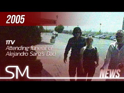 Shakira | 2005 | Funeral del padre de Alejandro Sanz