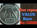 1971 1972 1973 1974 Rare One Rupee Coin Complete Information