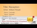 New Free Music 2018 Reception William Rosati Cinematic Dramatic YouTube Audio Library BGM