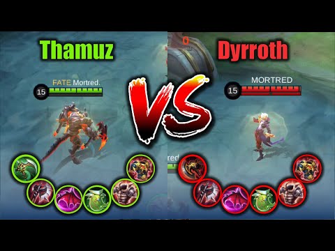 THAMUZ vs DYRROTH - Sustain Build (S28)