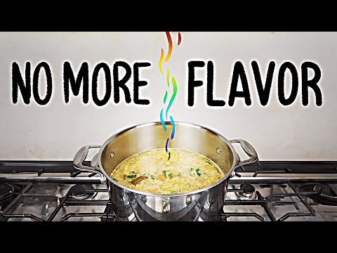 Are you cooking the flavor out of your food?