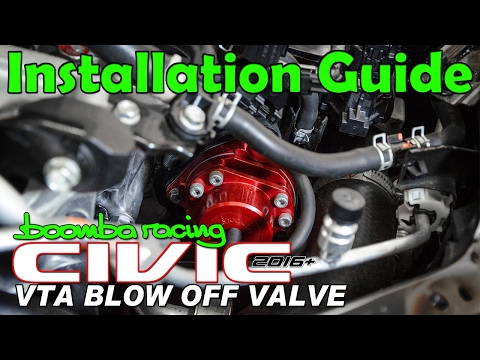 How to Install | Boomba Blow Off Valve for '16+ Honda Civic