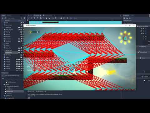 Platformer Pathfinding on the godot engine.