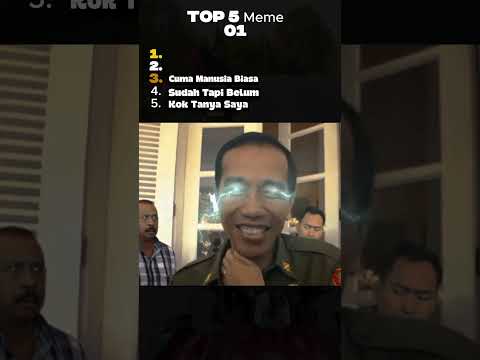 Top 5 Meme Jokowi Paling Viral di Internet! Nomor 1 Viral hingga sekarang #top5 #shorts #viralvideo