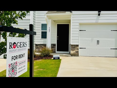 New Build Townhome in Wendell NC For Rent property video