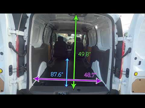 Cargo Dimensions in the 2020 Ford Transit Connect | 2020 Ford Transit Connect XLT