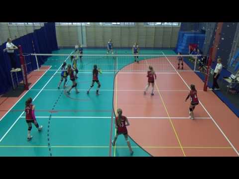 Mazowiecka Liga Młodziczek - III Turniej; MUKS Volley Płock - UKS Trójka Kobyłka  1:2