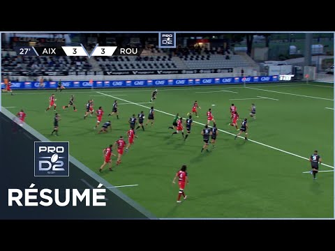 PRO D2 - Résumé Provence Rugby-Rouen Normandie Rugby: 22-22 - J7- Saison 2020/2021