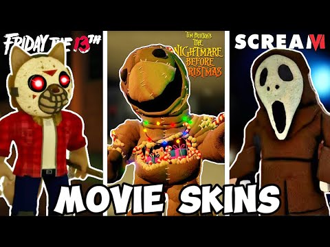 Piggy Skins that are BASED off MOVIES… | Roblox Piggy 