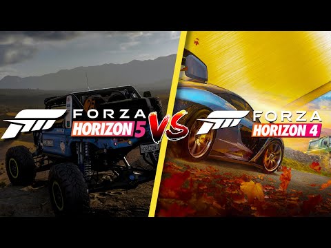 Forza Horizon 4 vs Forza Horizon 5 | Which one to Play?!