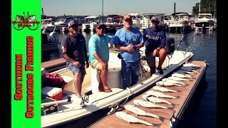 Late Summer Striper Fishing on Lake Murray w/ Carolina Outdoors Magazine TV