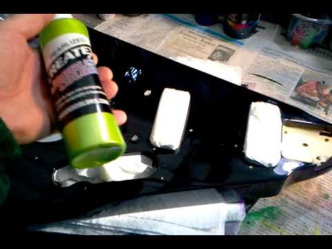 Dan Seitzinger Paints AXL Jackknife Custom Spacecape Finish - Pt1