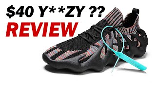 OFF BRAND YEEZY 450 | AMAZON $40 RUNNING SHOES