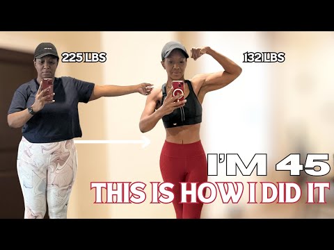 How I Lost 90 Pounds (Weight Loss Over 40)