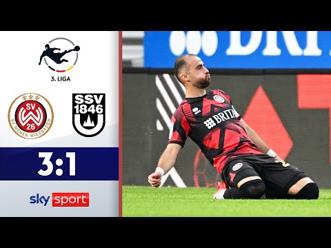 Ulm patzt in Wiesbaden! | SV Wehen-Wiesbaden - SSV Ulm | Highlights - 3. Liga 2025/26