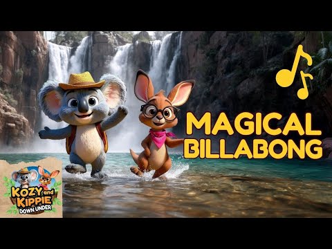 Billabong Adventure | Emu Wombat Snake | Outback Australia | Preschool | Kozy & Kippie