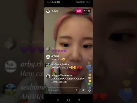 #MOMOLAND #JOOE IG Live on 9mins only