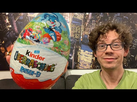 Kinder Riesen Ei Ostern 2021 - Was kann die Justice League Edition?