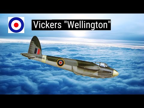 World War II warplanes| The British Vickers "Wellington" Bomber