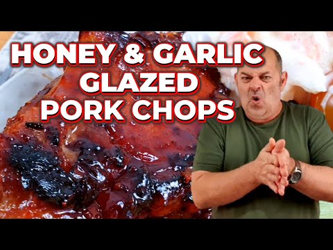 Honey & Garlic Glazed Pork Chops
