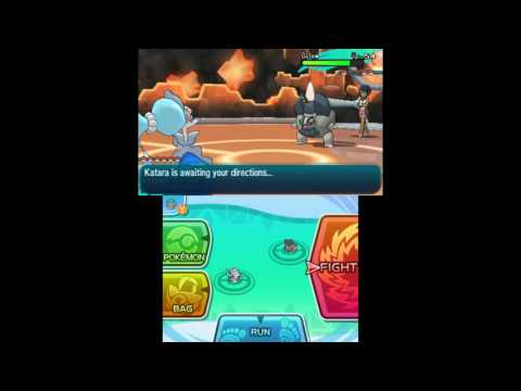 Pokémon Moon Playthrough Highlights - Elite Four Olivia First Battle