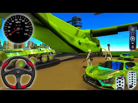 US Army Car Transport Cruise Ship Simulator 2020 - Android Gameplay#1
