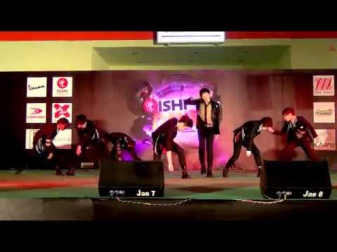 140803 Nicholas cover Infinite - Intro + Destiny @OISHI Thailand Cover Dance 2014 (Audition)