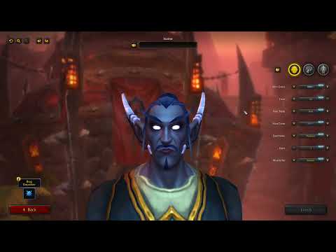 NEW MALE Nightborne Customization Options | WoW Shadowlands PTR 9.1.5