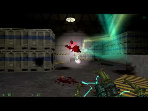 blocking Shock Trooper attacks in Opposing Force