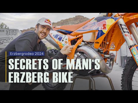 Geheimnisse an Mani Lettenbichler's Werks-KTM: Red Bull Erzbergrodeo 2024 Bike-Check