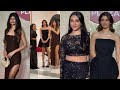 Khushi Kapoor Tanisha Santoshi Anjali Arrives For Launch Of Jio World Plaza At BKC