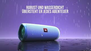 Video thumbnail for JBL FLIP 5 | Tragbarer wasserdichter Lautsprecher by JBL