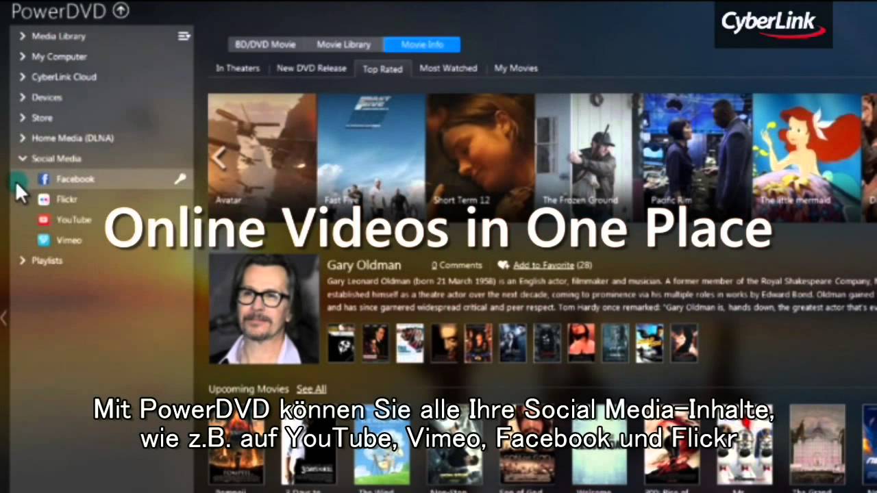 CyberLink PowerDVD - PowerDVD 14 kennenlernen