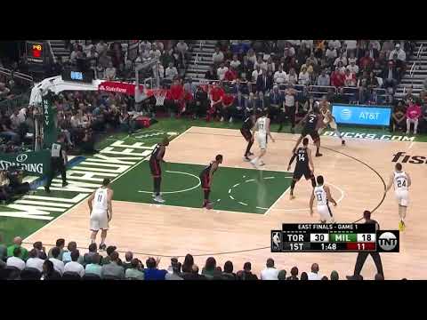 Brook Lopez Full Game 1 Highlights vs Raptors 2019 NBA Playoffs - 29 Pts, 11 Reb, 4 Blk!