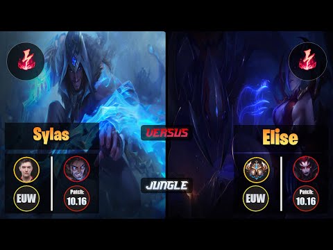 Selfmade SYLAS (Jungle) [Electrocute] VS ELISE - Challenger EUW Patch 10.16