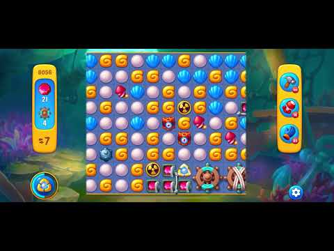 Fishdom level 8056 no boosters フィッシュダム