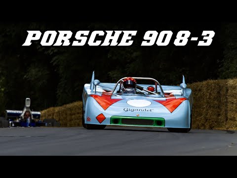 Porsche 908/3 Gulf - Fly-bys, downshifts and revving