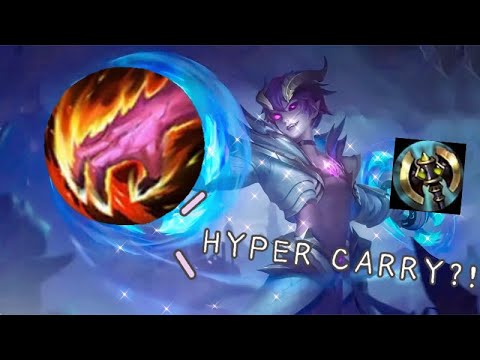 Practising on Hyper Carry Dyrroth (Mobile Legend)