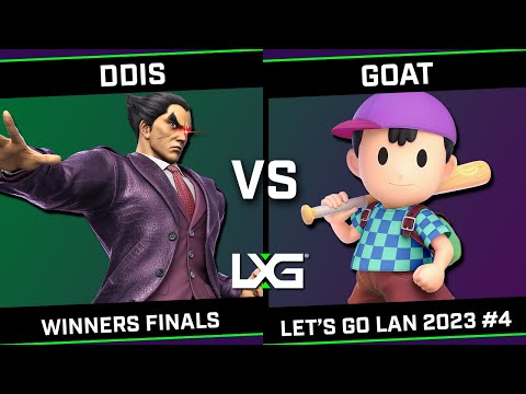 DDIS (Kazuya) vs goat (Ness) - LXG Let's Go LAN 2023 #4 - Winners Finals