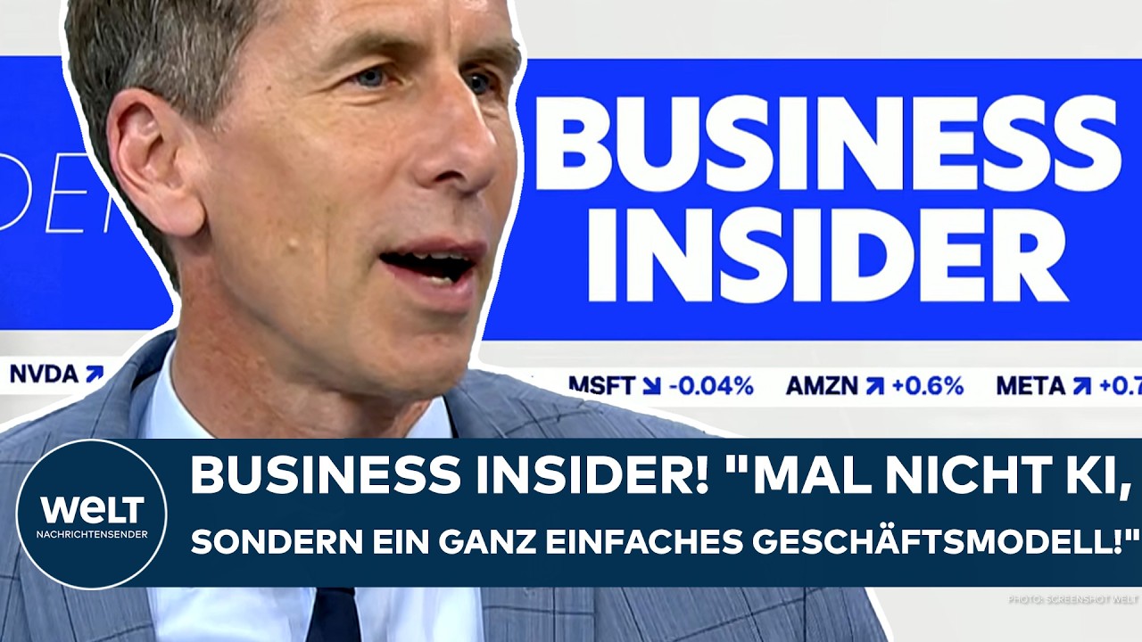 BUSINESS INSIDER: "Mal nicht KI, sondern ein ganz einfaches Geschäftsmodell!"