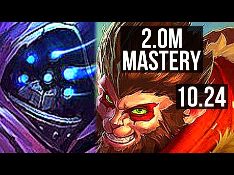 JAX vs WUKONG (TOP) | 4/0/2, 2.0M mastery, 1200+ games | EUW Diamond | v10.24