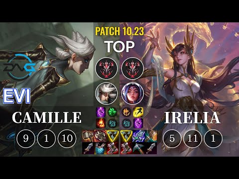 DFM Evi Camille vs Irelia Top - KR Patch 10.23