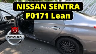2017 Nissan Sentra 1.8L | P0171 lean